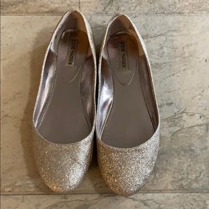 Sparkly Steve Madden flats (size 9)